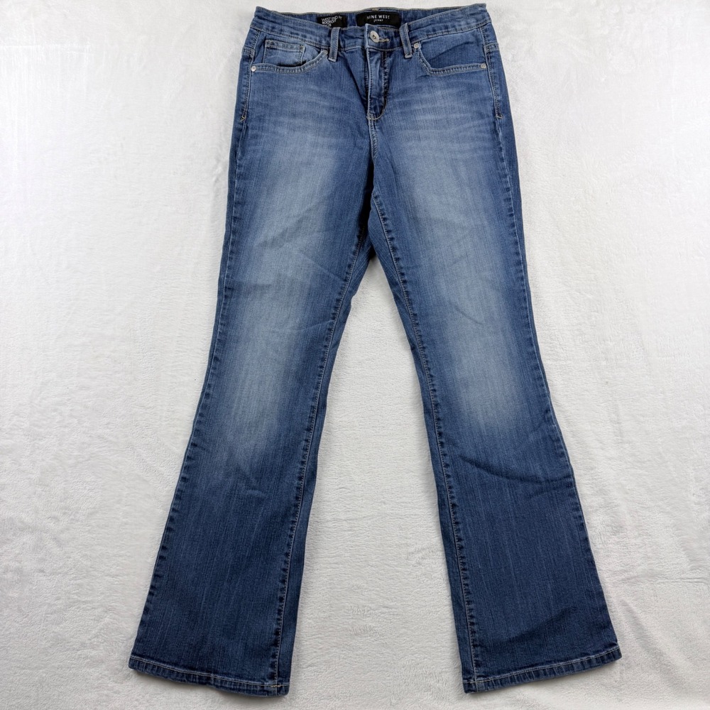 Nine West Jeans Bootcut West End Fit Medium Wash 6S/28